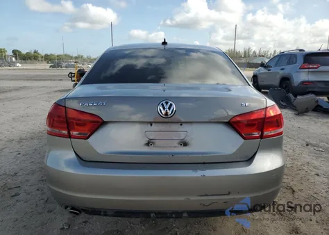 2013 Volkswagen Passat Se from USA, damaged, VIN 1VWBP7A33DC000355